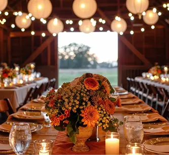 A crafted tablescape at The Reserve